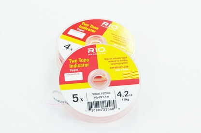 Rio Two Tone Indicator Tippet (Fl Pink & Chartreuse)